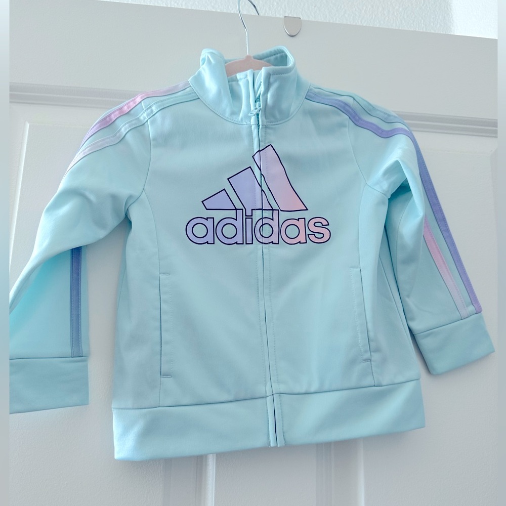Kids Adidas zipper sport jacket